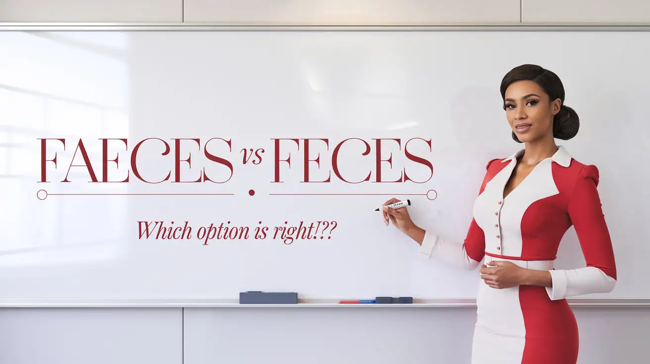 Faeces vs Feces