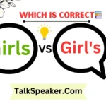 Girls vs Girl's