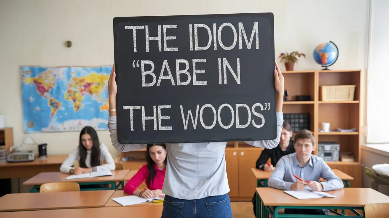 The Idiom "Babe in the Woods"