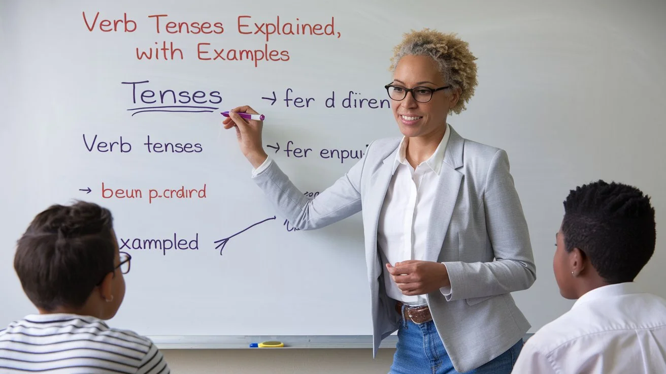 Verb Tenses Explained, with Examples