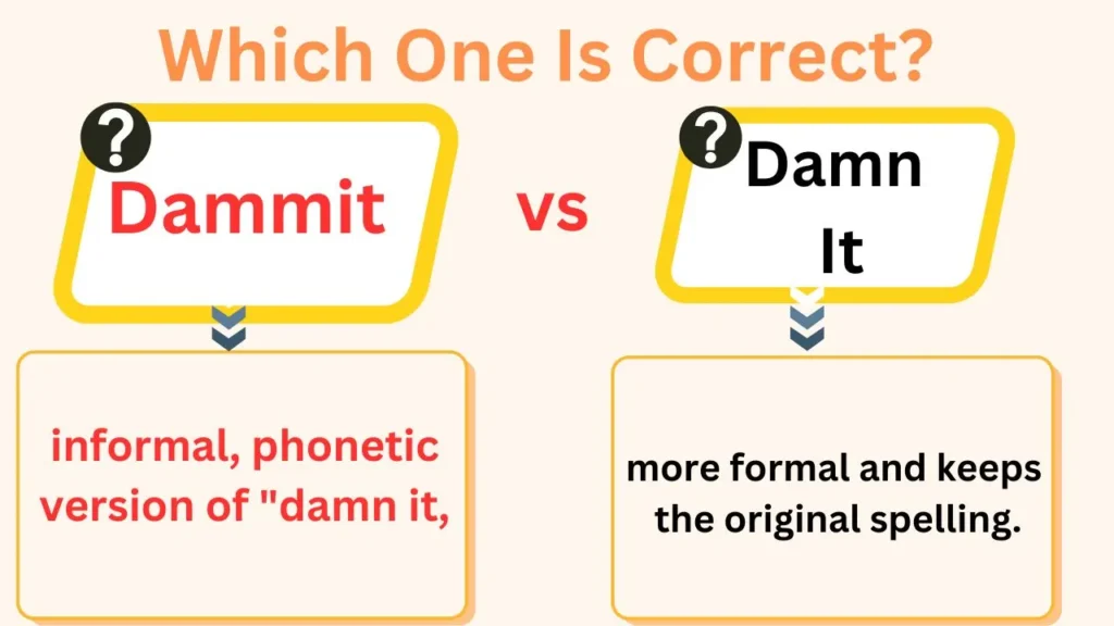 Dammit or Damn It? Learn How to Swear Correctly