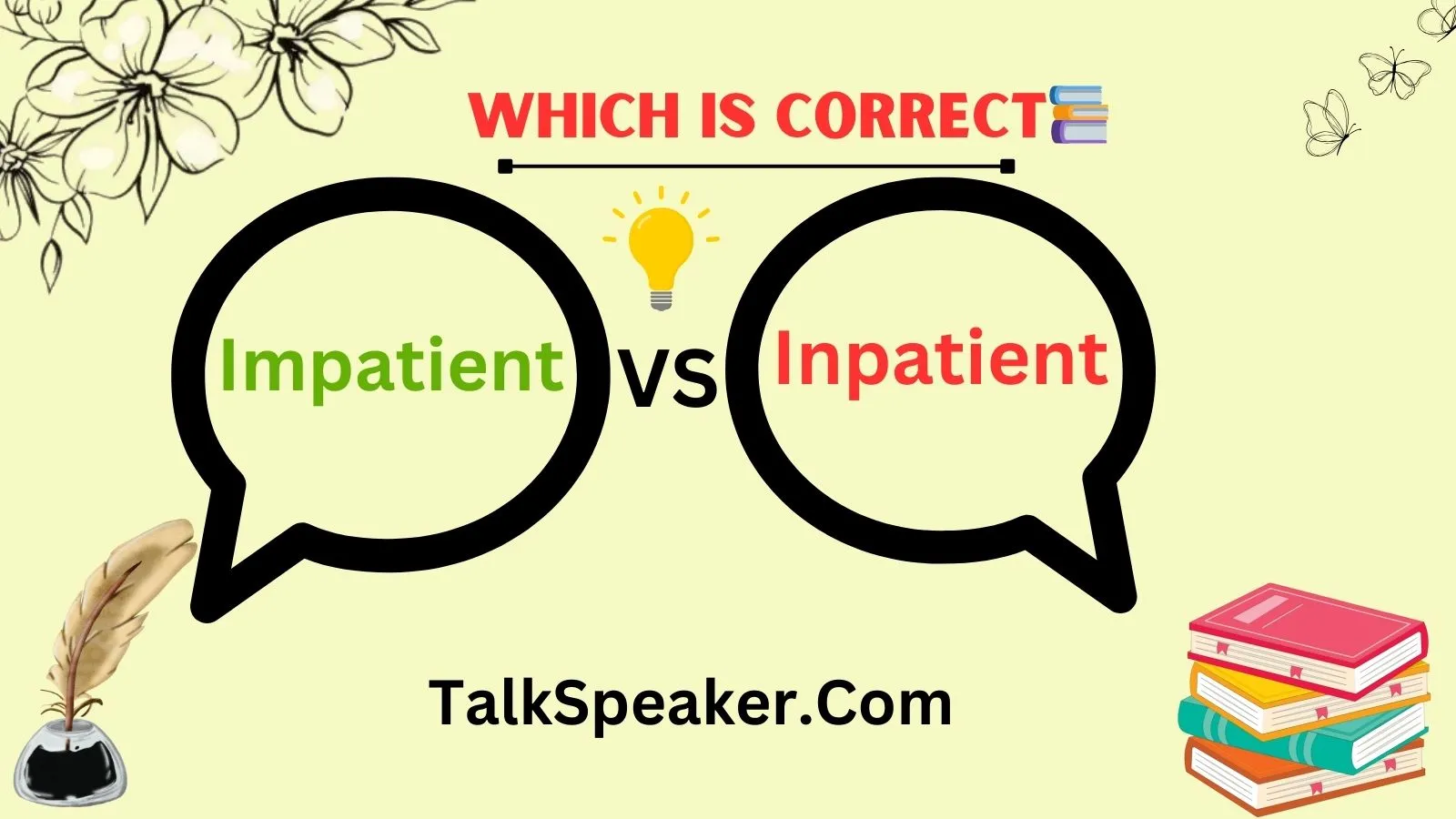 impatient vs inpatient