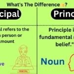 Principal vs Principle